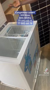 2.5K reactions · 247 shares | 77 543 83 11 Congelateur 300 litres prix :800.000frs vendu avec ou sans equipements possiblite d’installation et livraison #congelateurglace 77 543 8311 ou 78-018-04-88 ou 76-181-66-44 #congelateurvertical #maintechsenegal #follower @followers # #congelateursolaire #solarfreezer Maintech-senegal ￼⁨77 543 83 11⁩ @follower | Maintech-senegal | Facebook
