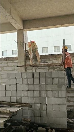 Block Work of Building #construction #civilengineering #building