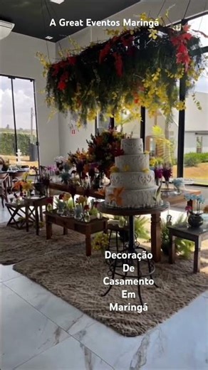 Decoração de casamento em Maringá