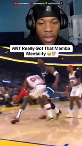 Ant be bullying everybody 😭💯#reels #explorepage #reaction #trending #explore #instagram #sport #basketball #nba #anthonyedwards #mambamentality | Queztheplugtv