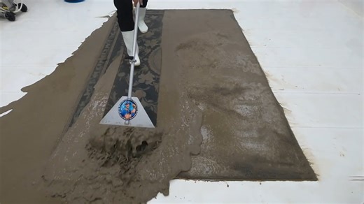 What happens when years of dirt are slowly removed?