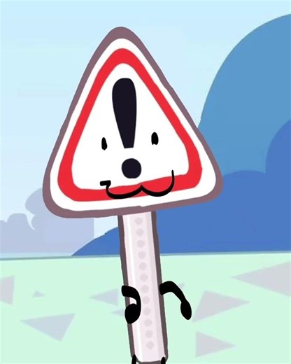 Danger sign #animaticbattle #dangersign #bfdi