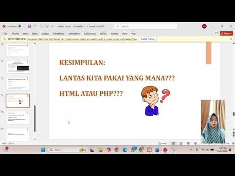 PEMAHAMAN PERBEDAAN HTML DAN PHP BESERTA PRAKTIKUMNYA