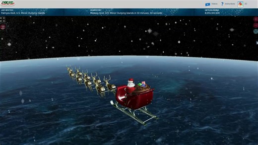 The North American Aerospace Defense Command website features ‘updates’ on Santa's travels around the world. The tradition began in 1955 when a child called the Continental Air Defense Command Operations Center asking for Santa Claus. #santaclaus #norad #christmas #NorthAmericanAerospaceDefenseCommand #live #Reuters #News Keep up with the latest news from around the world: [https://www.reuters.com/](https://www.reuters.com/) | Reuters