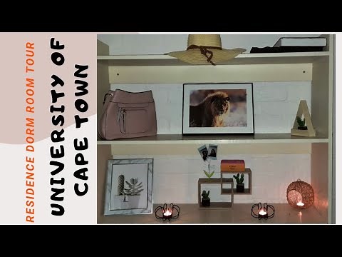 UNIVERSITY OF CAPE TOWN - UCT RESIDENCE DORM ROOM TOUR