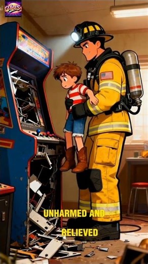 Boy Trapped Inside Arcade Machine 😱 #shorts