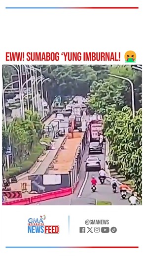 Kadiring aksidente ang sinapit ng maraming motorista nang sumabog ang isang imburnal! Ang kumpletong report, panoorin. #GMAIntegratedNewsfeed YT: https://tinyurl.com/3jk5pt99 FB: https://tinyurl.com/2j9aj6bb | GMA News