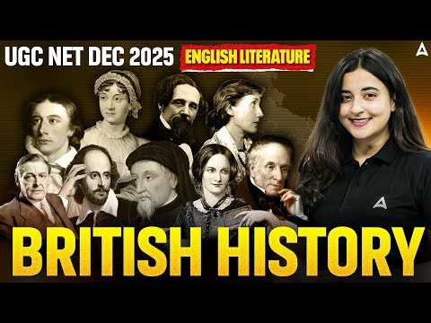 UGC NET English Literature Marathon | UGC NET English British History Chronology By Aishwarya Ma'am