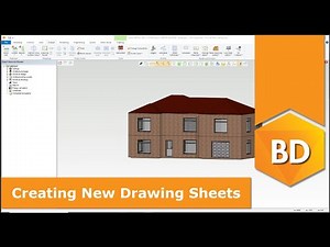 Vertex BD Steel 2022 - Creating New Drawing Sheets