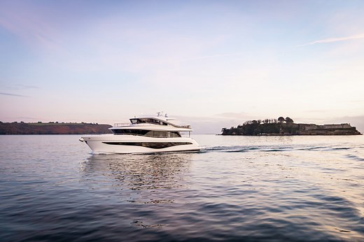 The all-new Princess X80 yacht - Princess Motor Yacht Sales