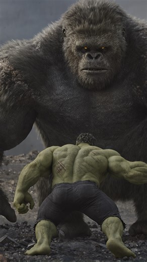 422K views · 16K reactions | The unstoppable Hulk faces the towering might of King Kong in a brutal jungle river battle. When rage meets the king, only one can stand. 轢 #Hulk #KingKong #Marvel #MonsterVerse #HulkvsKingkong | Multiverse Mayhem | Facebook