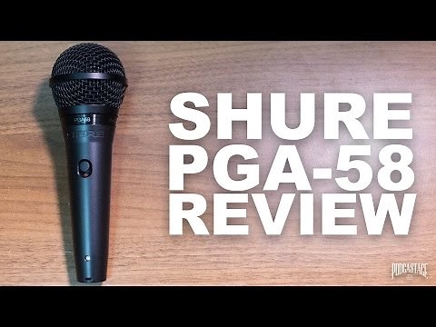 Shure PGA58 Dynamic Mic Review / Test