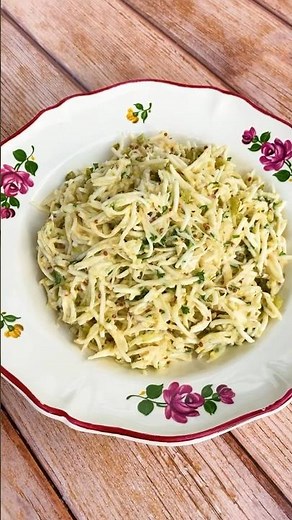 Celery remoulade - traditional recipe 😍 #cuisine #recipe #celery #remoulade