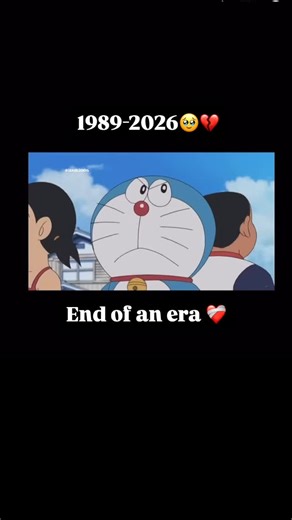 DOREMON on Instagram: "End of an era ‘Doraemon’ Bids Farewell After 37 years, Fans Flood Social Media; : Read More For millions of viewers in Indonesia, a beloved Sunday morning ritual has quietly come to an end. After nearly 37 years on the air, the iconic Japanese anime Doraemon, the story of a blue robot cat from the future and his friend Nobita has officially stopped broadcasting on the Indonesian television network RCTI. First aired in 1989, more than just a cartoon, it was a daily companio