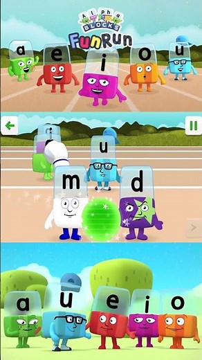 Alphablocks Magic Run #2 - Meet the Alphablocks! - Alphablocks Singing Their Letter Sounds!