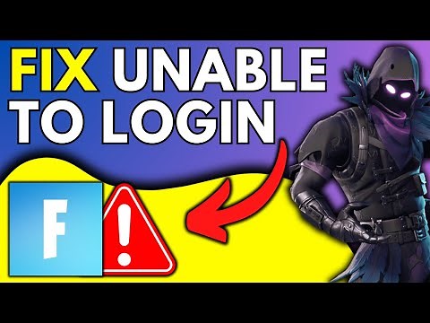 How To Fix Fortnite Unable To Login To Fortnite Servers PC
