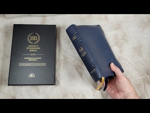 LSB Portable Paragraph Reference Goatskin Bible Review