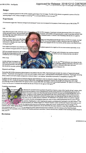 🜏 This section isn’t drugs. 🜏 It’s hypnosis. 🜏 And… magic. 📄 In this video, I read directly from a CIA MK-ULTRA document focusing on the section titled “Hypnosis and Magic.” 🧠 Hypnotic suggestion 🪄 Behavioral influence 🗝️ Memory access & recall 🎭 Susceptibility, control, compliance The document openly discusses: ⚠️ Studying hypnosis for intelligence use ⚠️ Psychological manipulation without awareness ⚠️ Techniques once dismissed as “occult” — now studied scientifically No narration added