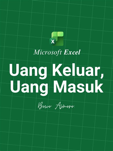 Catat Uang Masuk dan Keluar Sederhana di Excel