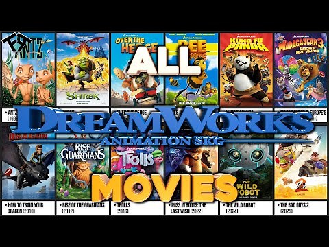 All DreamWorks Animation Movies (1998-2026)