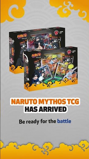 💥 The Naruto Mythos TCG has arrived.
