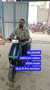 2024 OLA S1 Pro 2nd Gen 26012 km ridden Asking Price 65000INR | Allev Services