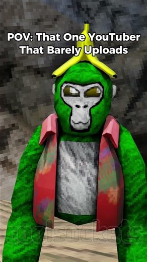 POV: That One YouTuber That Barely Uploads... #gtcs #monke