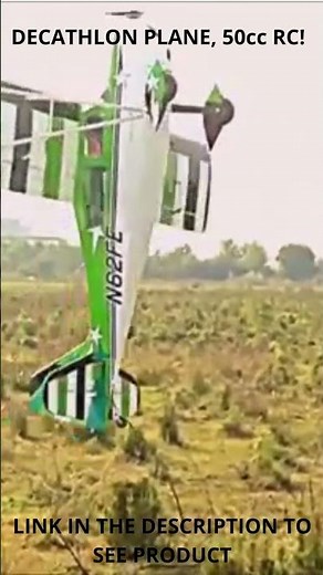 SEAGULL MODELS DECATHLON PLANE 50cc RC PLANE #Shorts