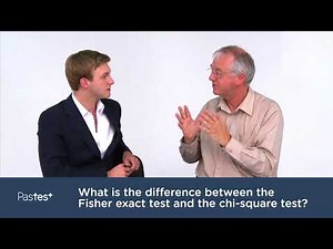 MRCP Part 1: Fisher exact-test and the chi-square test