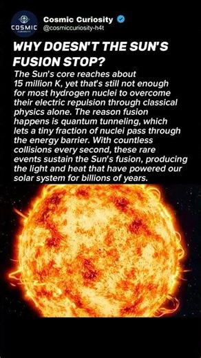 Why The Sun Never Stops Shining
