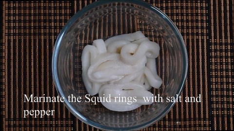 A simple crispy calamari you can make at home