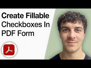 How to Create Fillable Checkboxes in a PDF Form -Adobe Acrobat Pro DC Tutorial [2025 Full Guide]