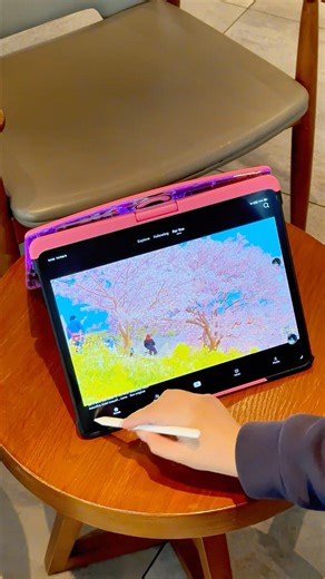 iPad keyboard Aesthetic in Motion — 360° Pink Y2K Presence 💗🌐 #ipad #ipadkeyboard #keyboard