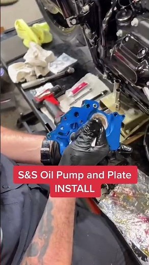 s&s pump and plate install