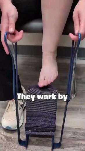 The Secret to Putting on Compression Socks! 🧦