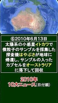 2010年(平成22年)の10大ニュース