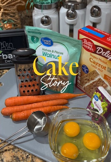 It’s giving semi-homemade but make it special 🥕✨ Here’s how I level up a box of Betty Crocker carrot cake just in time for Easter: 1️⃣ Mix your cake as directed 2️⃣ Add freshly grated carrots for that real homemade texture 3️⃣ Toss in chopped walnuts for a little crunch 4️⃣ Sprinkle in raisins for that sweet surprise 5️⃣ Bake, frost, and enjoy every bite 😍 Sometimes all it takes is a few extra touches to turn simple into unforgettable 💛 Save this for your Easter baking! #EasterBaking #CarrotC