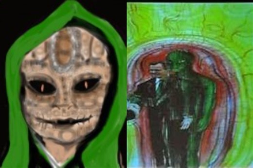 “地球内、外返回到不同类型的外星人-又名： Reptoids、Reptilians、or the Large Nosed Grays”？