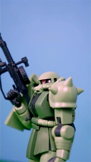 Lego World VS Zaku #stopmotion #gunpla #lego #gundam #shorts