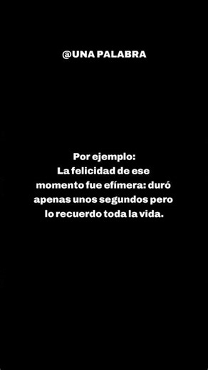 EFIMERO #vocabulario #aprender #significado #palabras