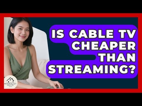 Is Cable TV Cheaper Than Streaming? - Minimalist Home Life