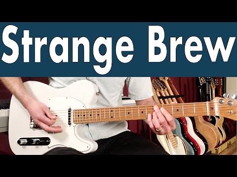 Strange Brew Cream Guitar Lesson + Tutorial