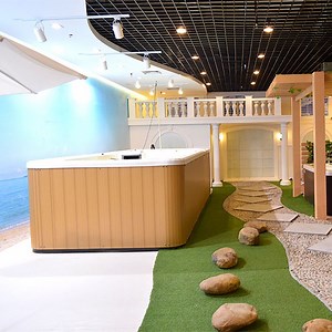 7 Meter Endless Swim SPA Pool with Dual Temperature Control