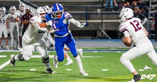 Inside Jamarion Carlton's rise from hoop dreams to top 2026 DL football recruit as new official visits await
