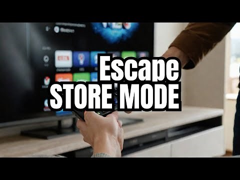 How to exit from the DEMO MODE or STORE MODE on a Vizio Smart TV