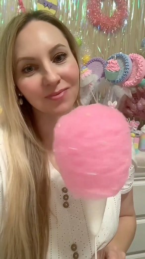 Fake Cotton Candy Tutorial #cottoncandy #crafts #craftmom #easter #eastercrafts #fakebake #candyland #candyshop #pasteldecor #christmasdecor #easterdecor #kawaii #fakecottoncandy #fakefood #fakesweets #fauxsweets | Glam Candy Boutique