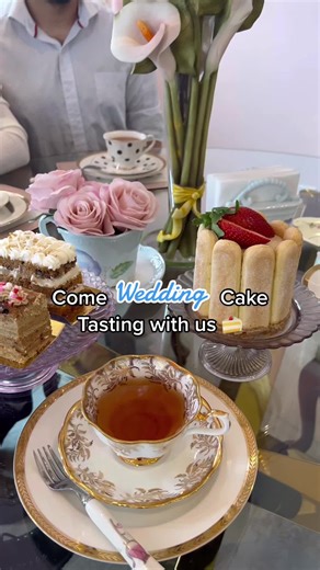 Wedding Cake Tasting at Sugar Queen - A High Tea Experience