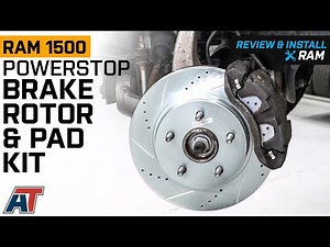 2002-2018 RAM PowerStop Z36 Extreme Truck and Tow 5-Lug Brake Rotor and Pad Kit Review & Install