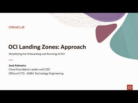 Landing Zones Approach Workshop