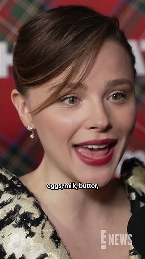 Can we come over for breakfast, Chloë Grace Moretz? #holiday